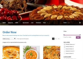 myfoodspread - woocommerce website